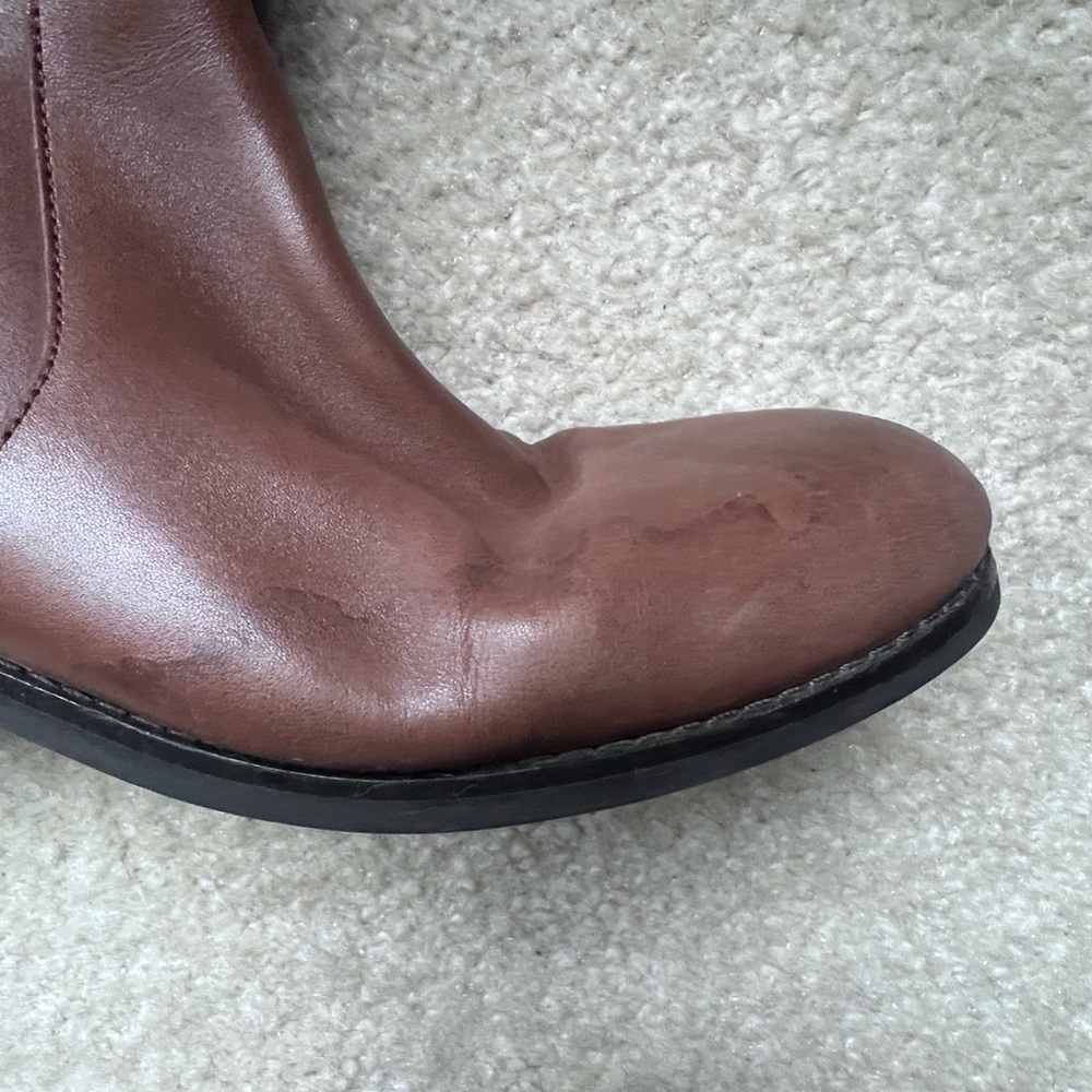 Cole Haan brown leather Calf tall boots size 9 - Picture 6 of 8